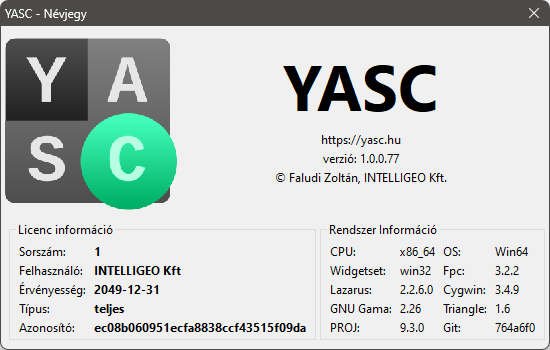 YASC - 1.0.0.77